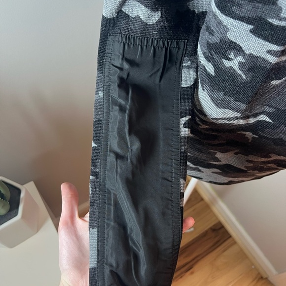 Aztech Mountain Camo Matterhorn Black Grey Wool Turtleneck Sweater Women's 2 Ski - Picture 5 of 10